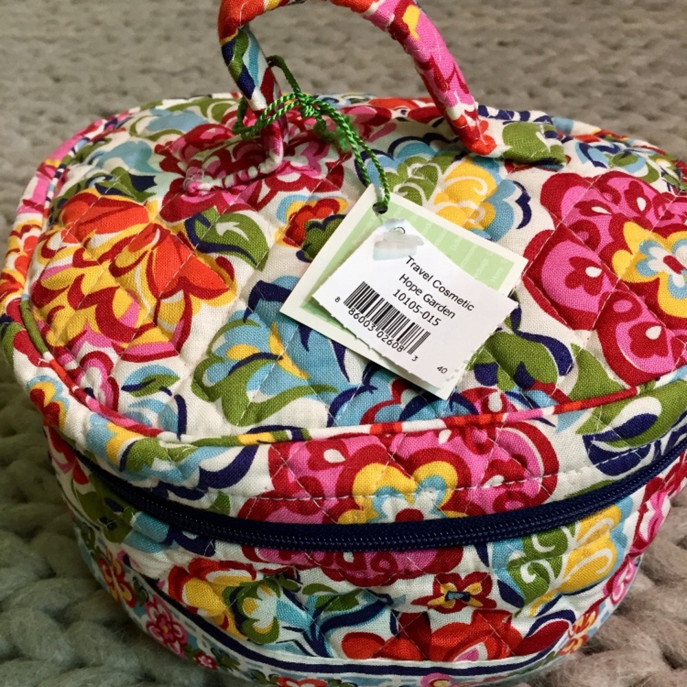 Vera Bradley, Travel Cosmetic Bag